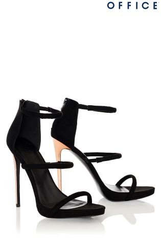 Office Barely There Platform Sandals